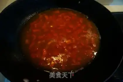 Make Tomato egg oak soup step 8