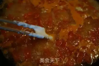 Make Tomato egg oak soup step 9