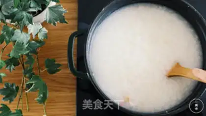 Make Crab congee step 3