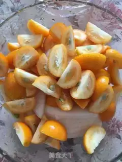 Make Pear orange fermentation step 0