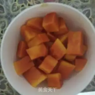 Make Cucumber mango yogurt step 1
