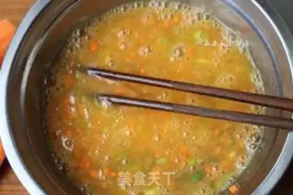 Make A simple breakfast with a thick egg step 3