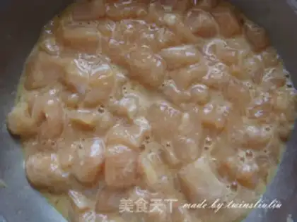 Make Peach chicken step 7
