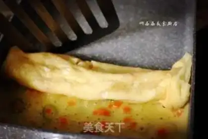 Make A simple breakfast with a thick egg step 6
