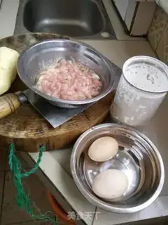 Make Potato omelet step 0