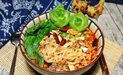 Make Spicy noodles step 20