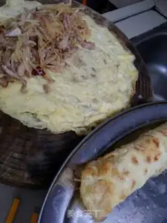 Make Potato omelet step 2