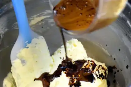 Make Coffee cookies step 2