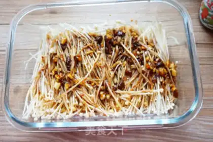 Make Microwave golden mushrooms step 3
