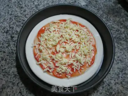 Make Bacon shrimp pizza step 4