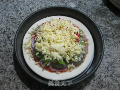 Make Bacon shrimp pizza step 6