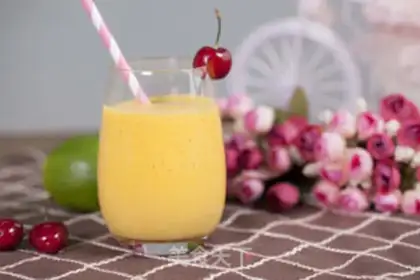 Make Mango milkshake step 6