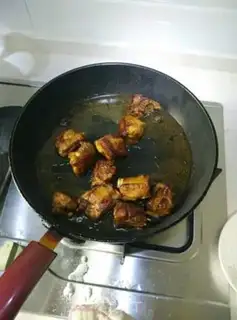 Make Sugar vinegar ribs step 3