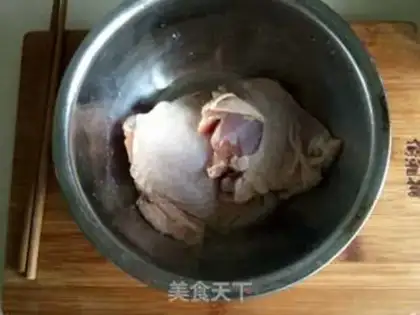 Make cucumber sip chicken step 0
