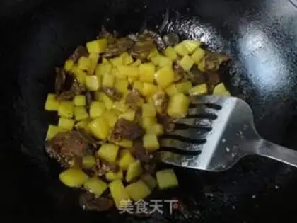 Make Potato rice step 6