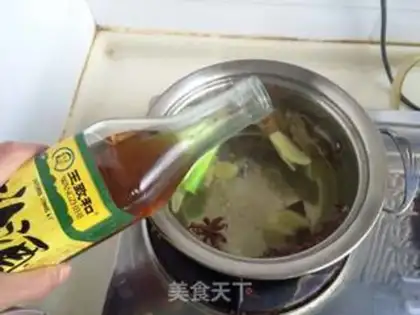 Make cucumber sip chicken step 3