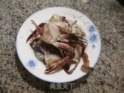 Make Crab casserole step 1