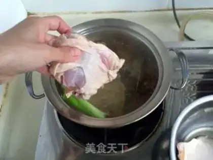 Make cucumber sip chicken step 4