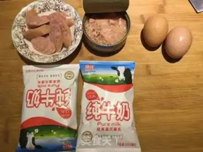Make The tuna omelet step 0
