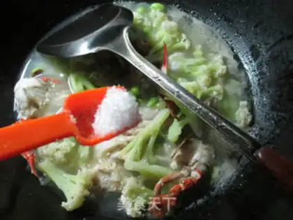 Make Crab casserole step 6