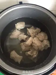 Make Pork bouquet soup step 2