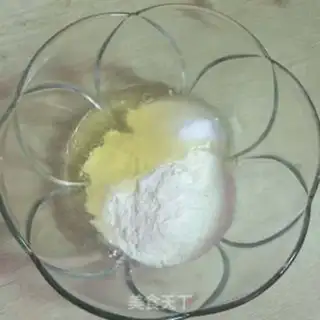 Make Protein coconut ball step 1
