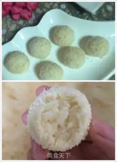 Make Protein coconut ball step 7