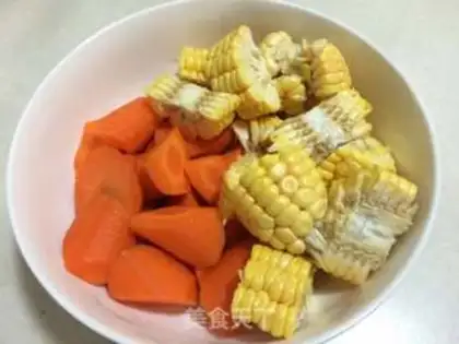 Make Carrot cornbone sweet soup step 2
