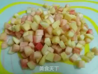 Make Peaches apple pie step 0