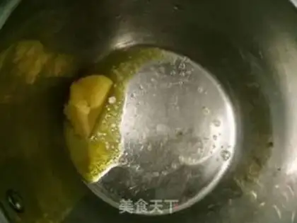 Make Peaches apple pie step 1