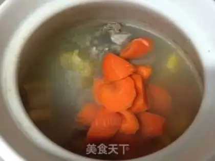 Make Carrot cornbone sweet soup step 4
