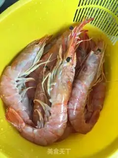 Make Red shrimp step 0