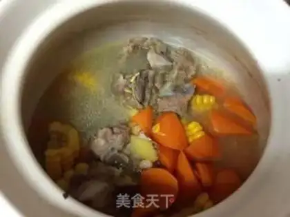 Make Carrot cornbone sweet soup step 6