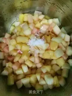 Make Peaches apple pie step 4