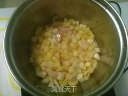 Make Peaches apple pie step 5