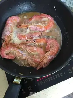 Make Red shrimp step 5