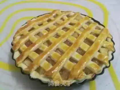 Make Peaches apple pie step 19