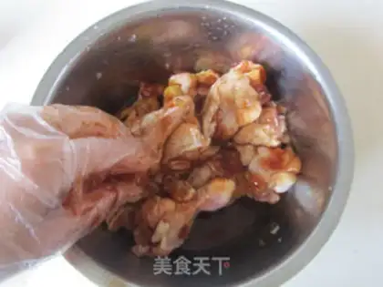 Make Roasted chicken stick step 1