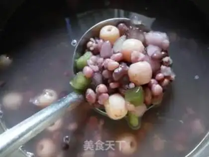 Make Red Bean Lotus taco step 3