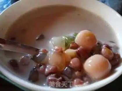 Make Red Bean Lotus taco step 4