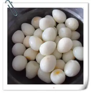 Make Souffle quail eggs step 1