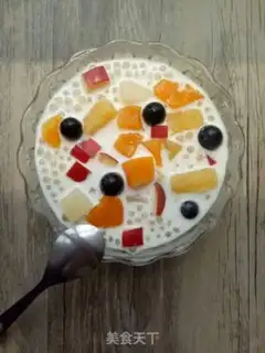 Make Fruit coconut Simillo step 7