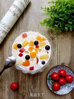 Make Fruit coconut Simillo step 8