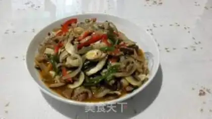Make Mushroom fried meat step 4