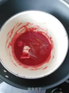 Make Strawberry cheese mousse step 1