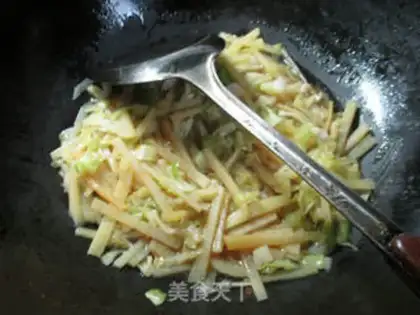 Make Spud with cabbage step 7