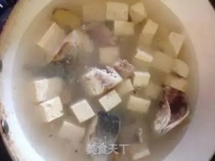 Make Tofu bass soup step 5