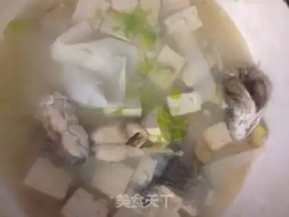 Make Tofu bass soup step 7