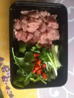 Make Thai little fried meat step 0