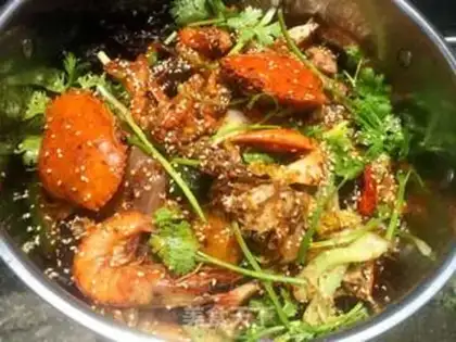 Make Spicy crab step 6